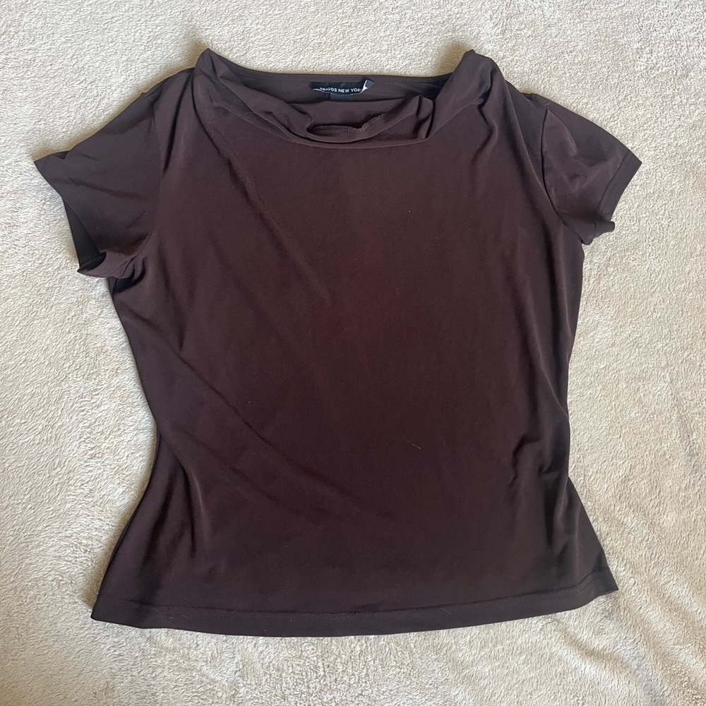 Briggs soft brown tee